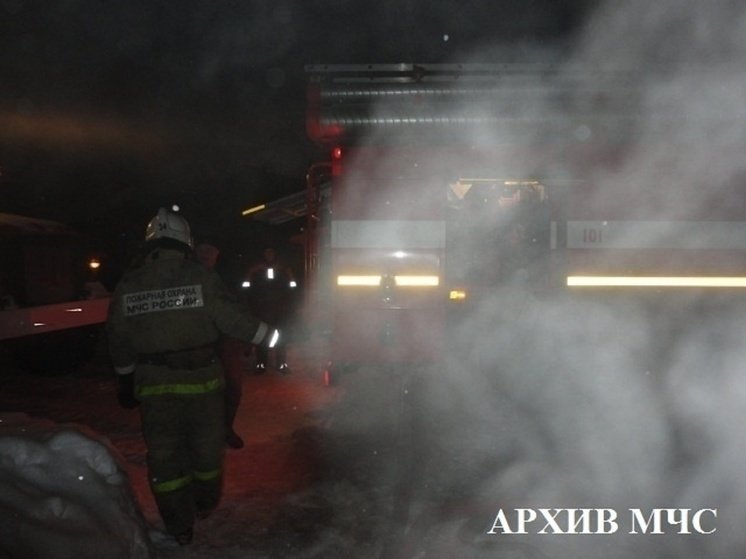 Пожар в Пыщугском муниципальном округе, д. Морошкино локализован